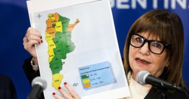 Bullrich defendió la reforma de la Ley de Tierras y ocultó la letra chica que legaliza el latifundio extranjero